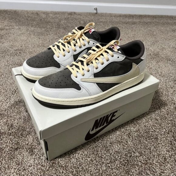 Travis Scott x Air Jordan 1 Low OG PS 'Reverse Mocha' - Picture 1 of 6
